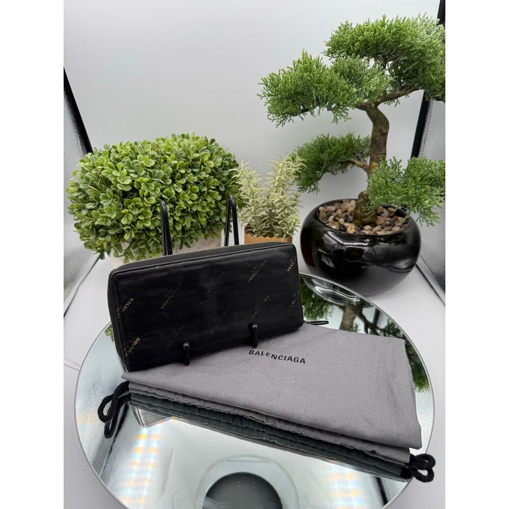 Balenciaga Zip Around continental Long Wallet